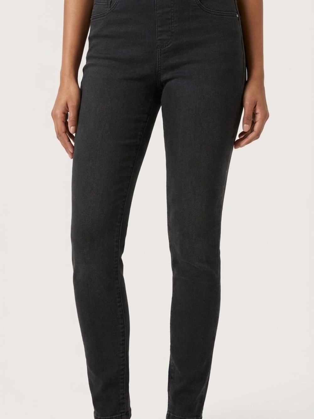 Eden Dorothy Perkins High-Rise Skinny Jeans - Black